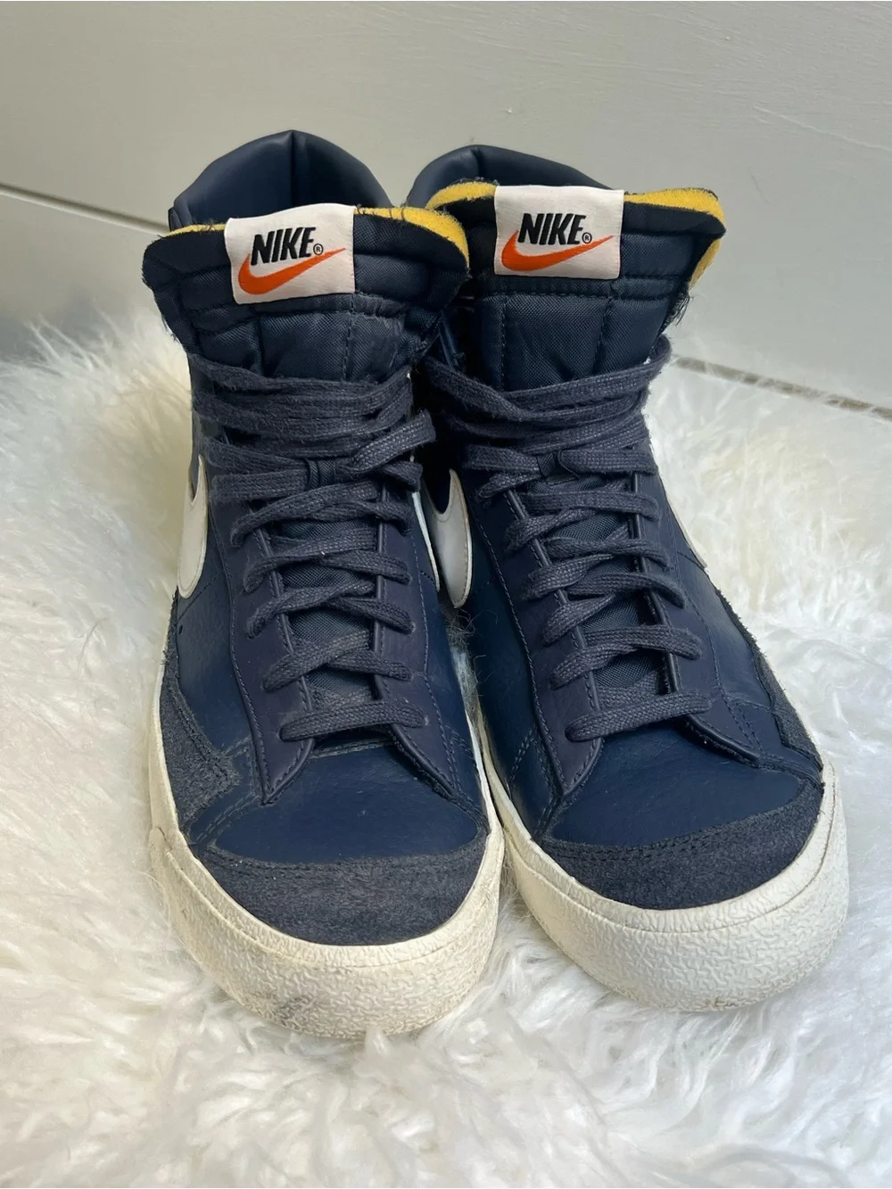 Nike Blazer Mid '77 Vintage Thunder Blue sneakers tennis shoes Men’s 8.5 Women10